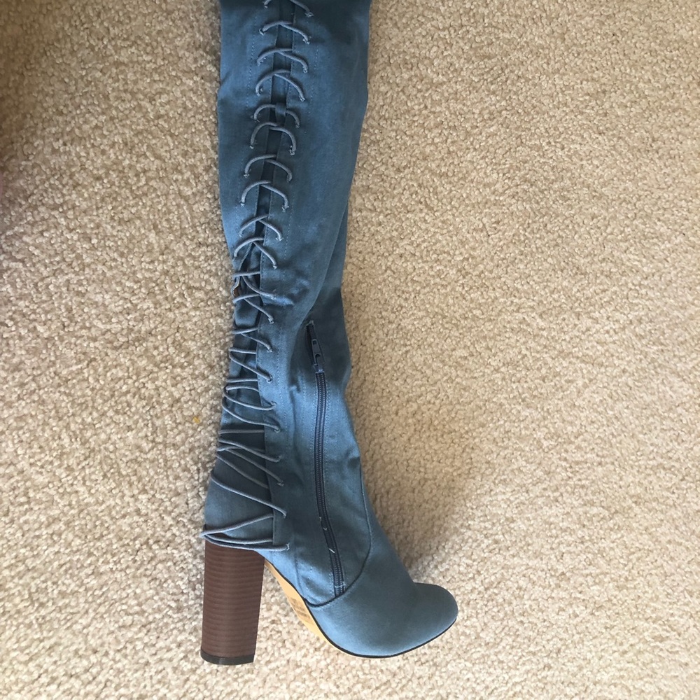 Fashion nova boots brand new never worn